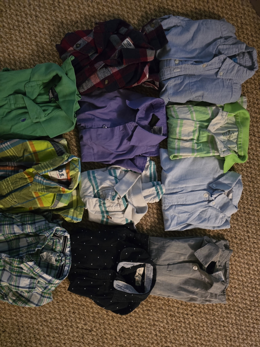 Kids Button-Up Shirts